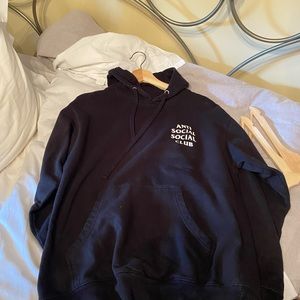 Auth. Anti social social club hoodie